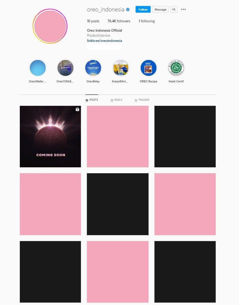 Oreo X Blackpink (c) Istimewa