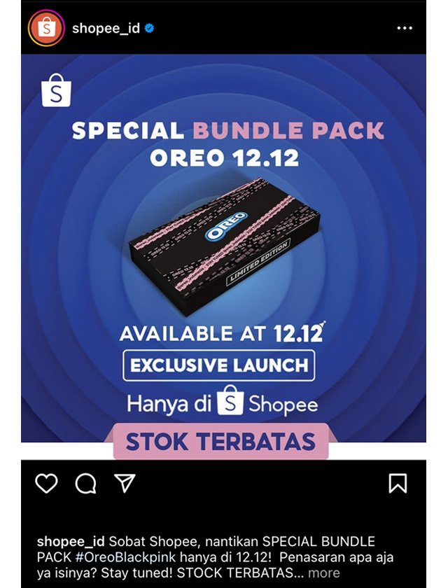 Special Bundle Pack Oreo 12.12 (c) Instagram @shopee_id