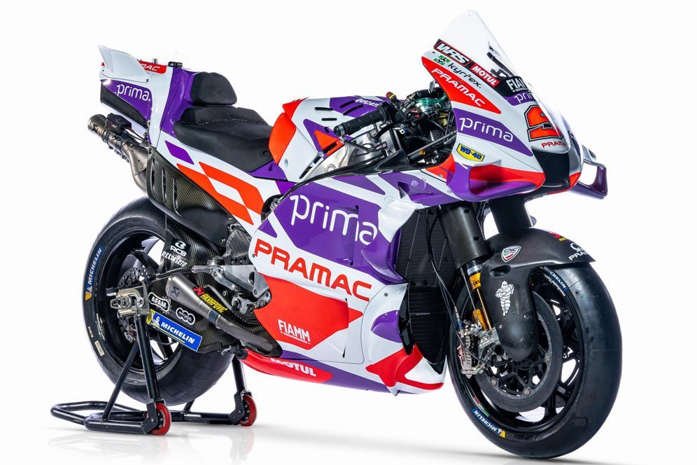 Motor Ducati Desmosedici GP23 milik Prima Pramac Racing di MotoGP 2023. (c) Pramac Racing