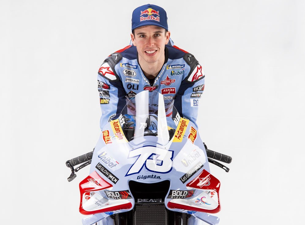 Pembalap Gresini Racing, Alex Marquez (c) Gresini Racing