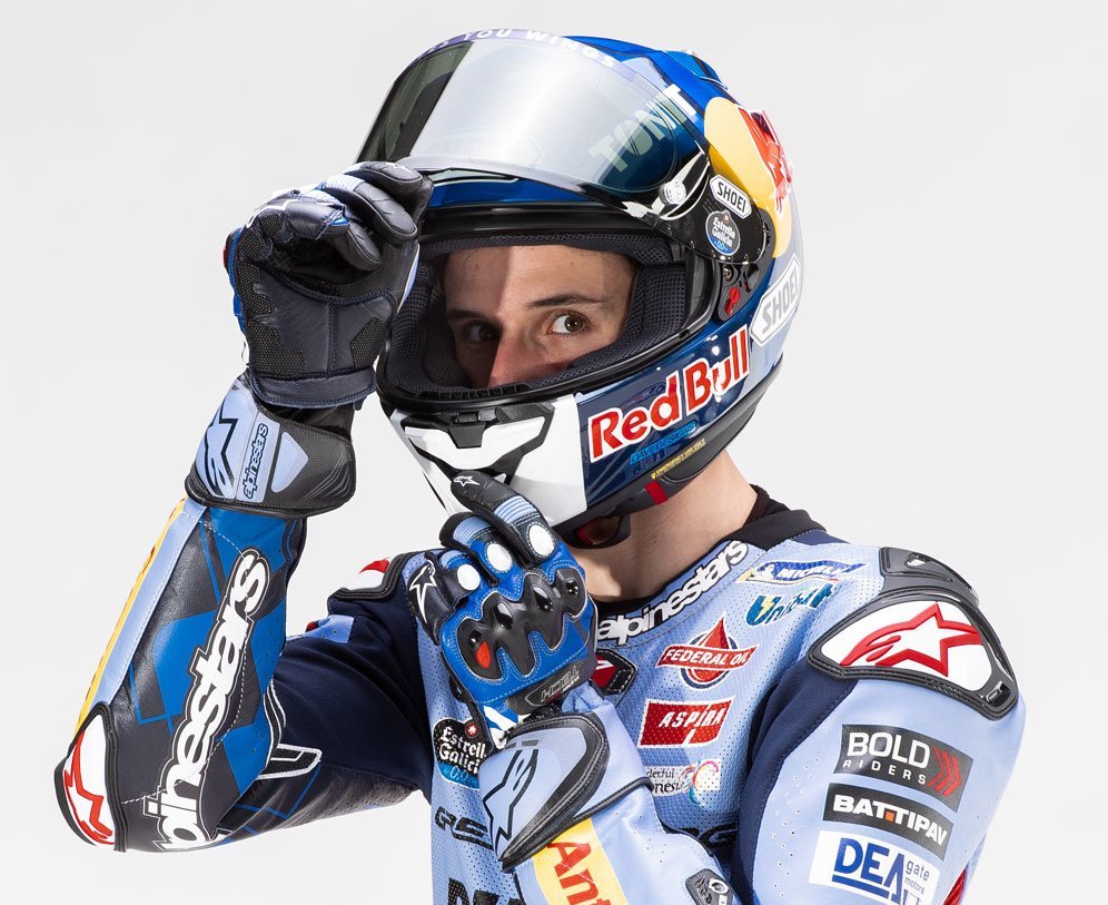 Pembalap Gresini Racing, Alex Marquez (c) Gresini Racing