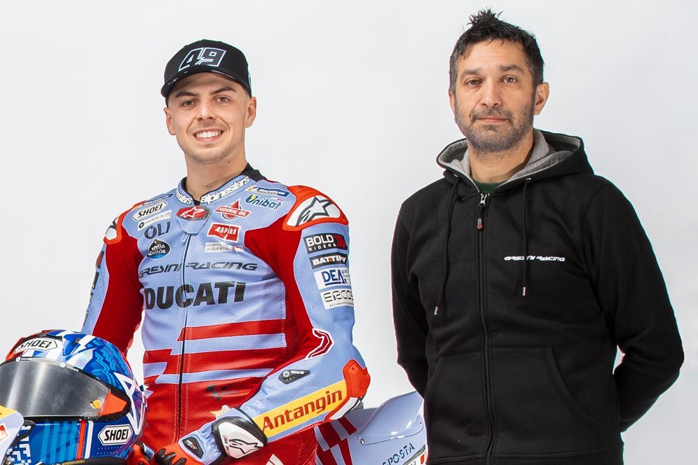 Fabio di Giannantonio dan Frankie Carchedi (c) Gresini Racing