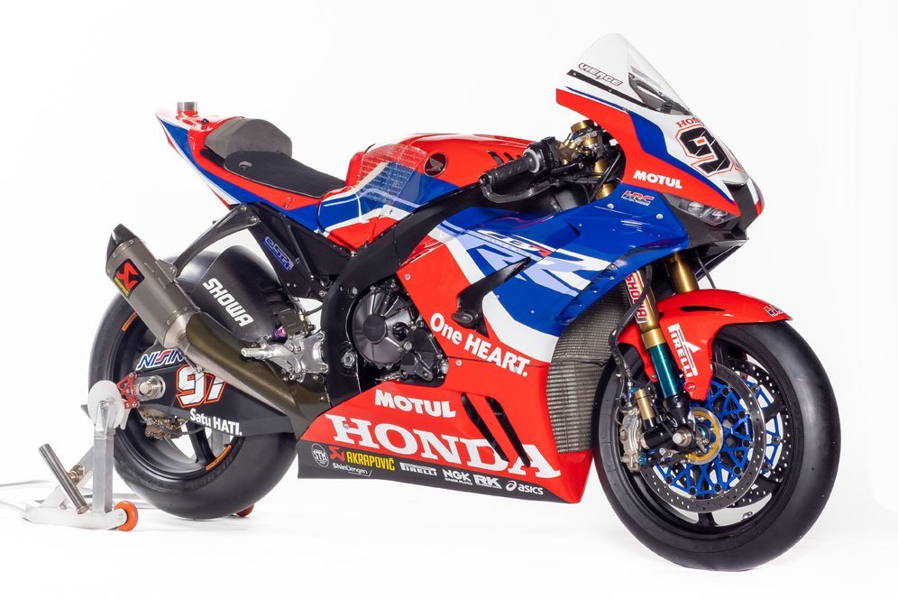 Motor Honda Fireblade CBR1000RR milik Xavi Vierge. (c) Honda Racing Corporation