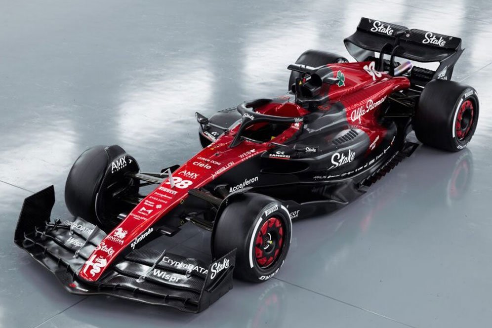 Mobil C43 milik Alfa Romeo F1 Team Stake di Formula 1 2023. (c) Alfa Romeo Racing