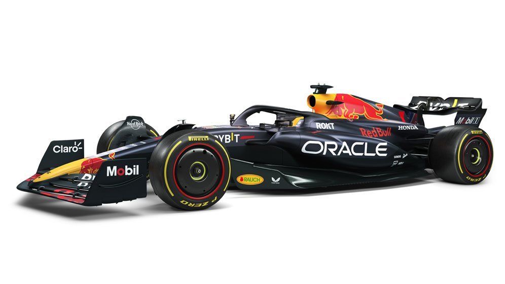 Mobil RB19 milik Oracle Red Bull Racing di Formula 1 2023. (c) Red Bull Racing