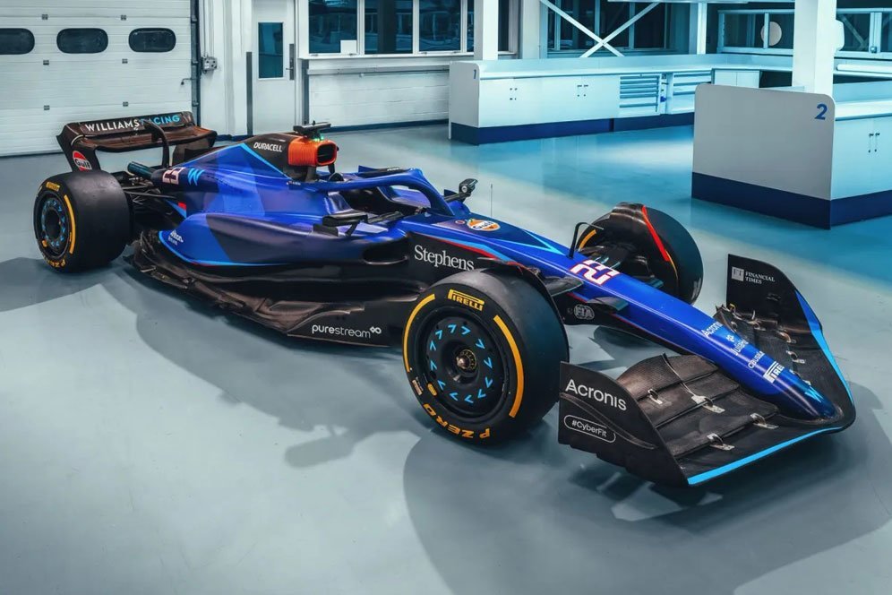 Mobil FW45 milik Williams Racing di Formula 1 2023. (c) Williams Racing