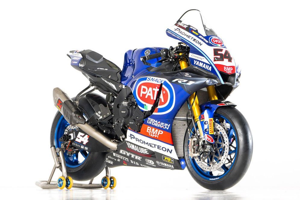 Motor YZF-R1 milik Pata Yamaha WorldSBK di WorldSBK 2023. (c) Yamaha Racing