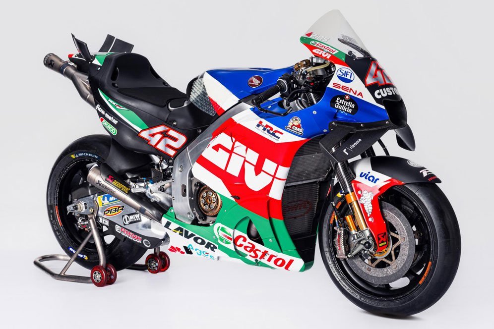 Motor Honda RC213V milik LCR Honda Castrol di MotoGP 2023. (c) LCR Honda