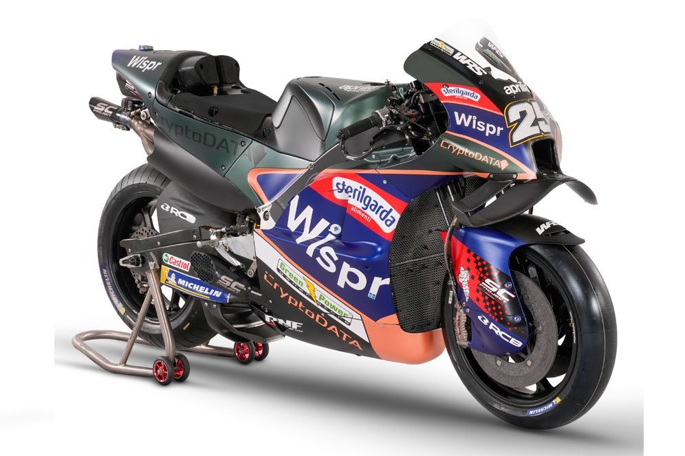 Motor Aprilia RS-GP milik Raul Fernandez di MotoGP 2023. (c) RNF Racing