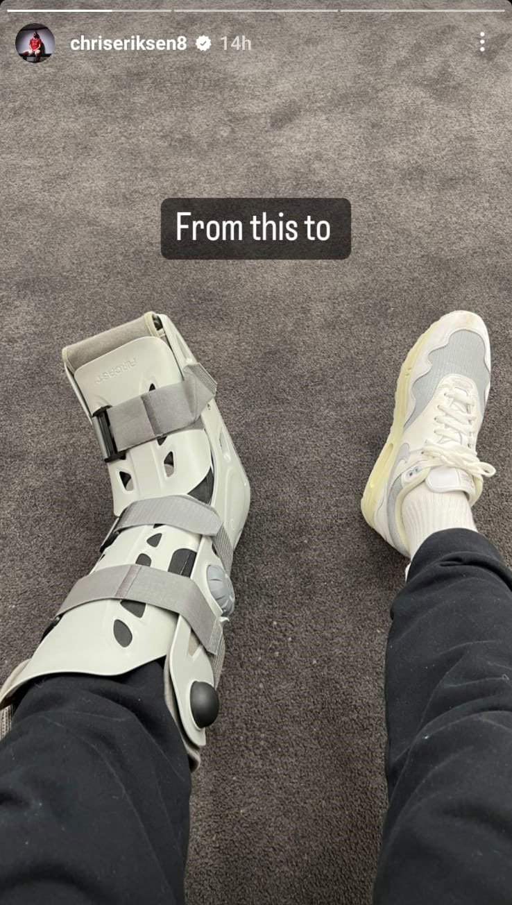  (c) Instagram Story/chriseriksen8