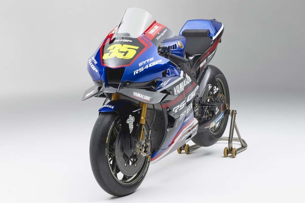 Motor Yamaha YZR-M1 milik Cal Crutchlow di Yamalube RS4GP Racing Team. (c) Yamaha Motor Racing