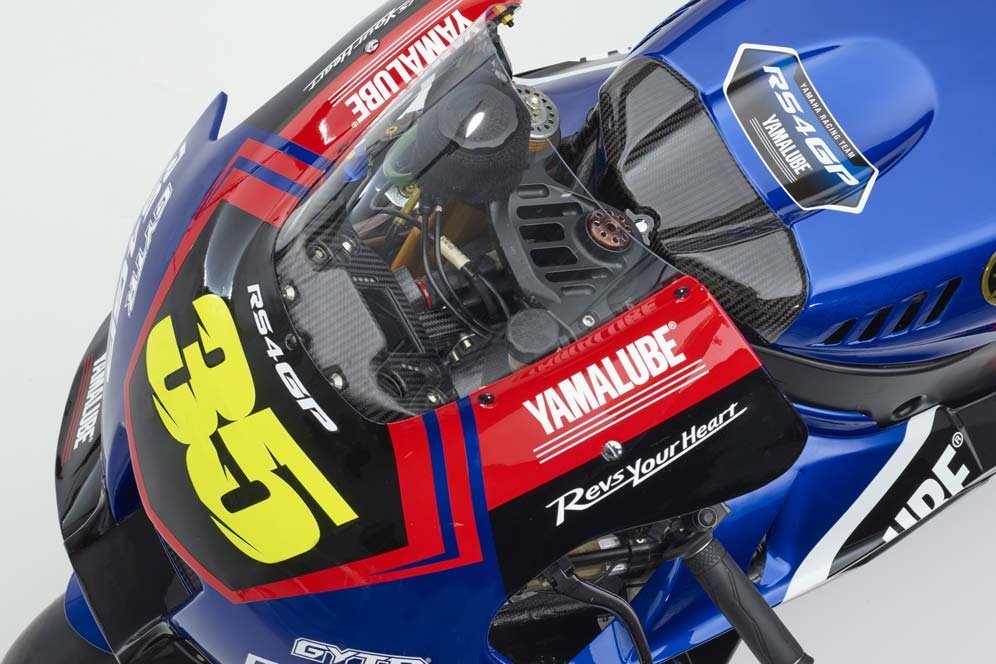 Motor Yamaha YZR-M1 milik Cal Crutchlow di Yamalube RS4GP Racing Team. (c) Yamaha Motor Racing