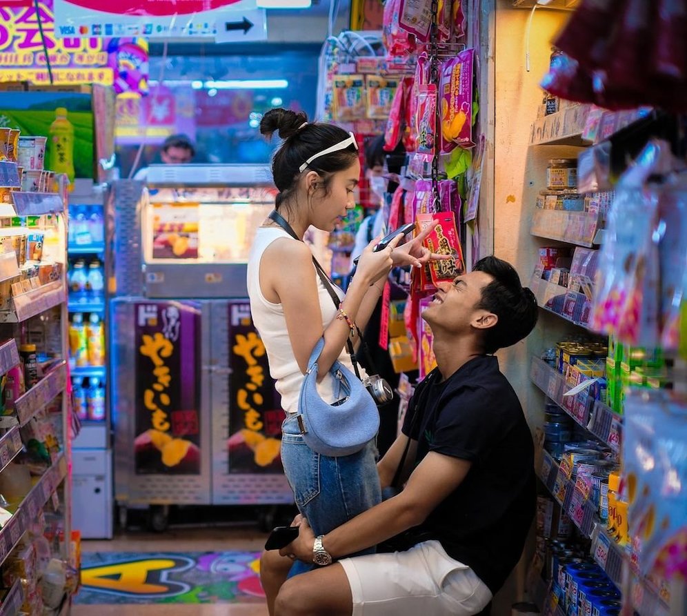 Foto Pratama Arhan dan Azizah Salsha (c) instagram.com/pratamaarhan8