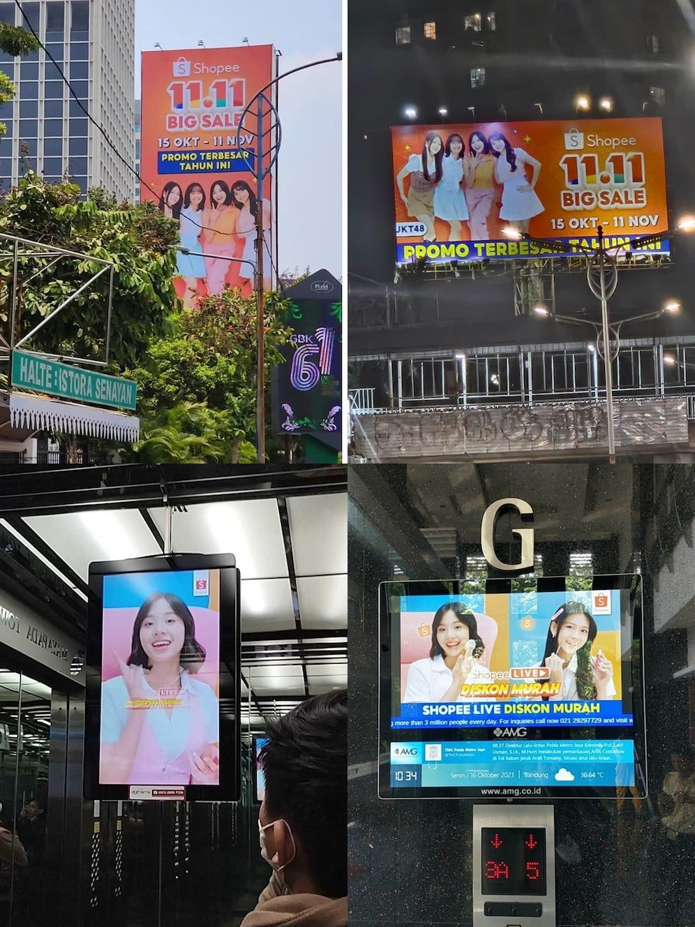 Iklan Shopee 11.11 Big Sale bersama JKT48 jadi perbincangan netizen dan para fans. (c) Istimewa.