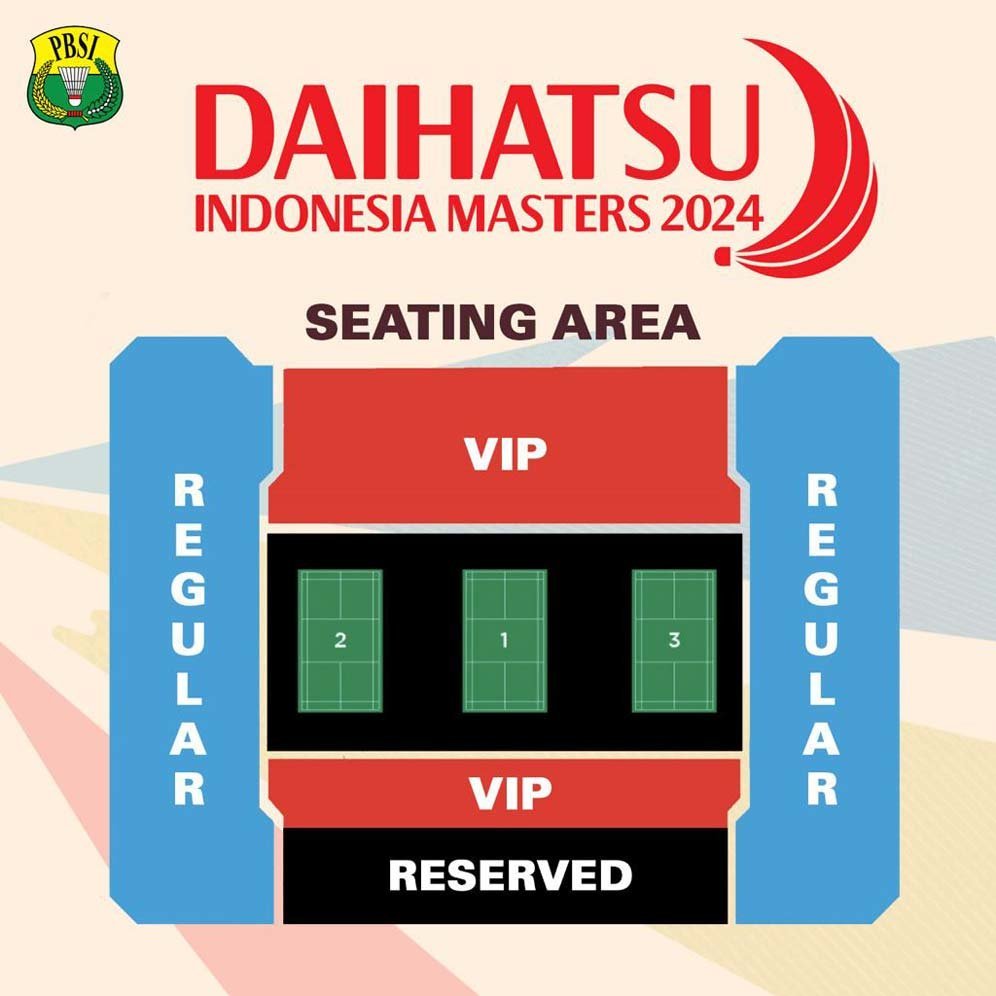 Cara Beli dan Harga Tiket Indonesia Masters 2024, Jangan Sampai