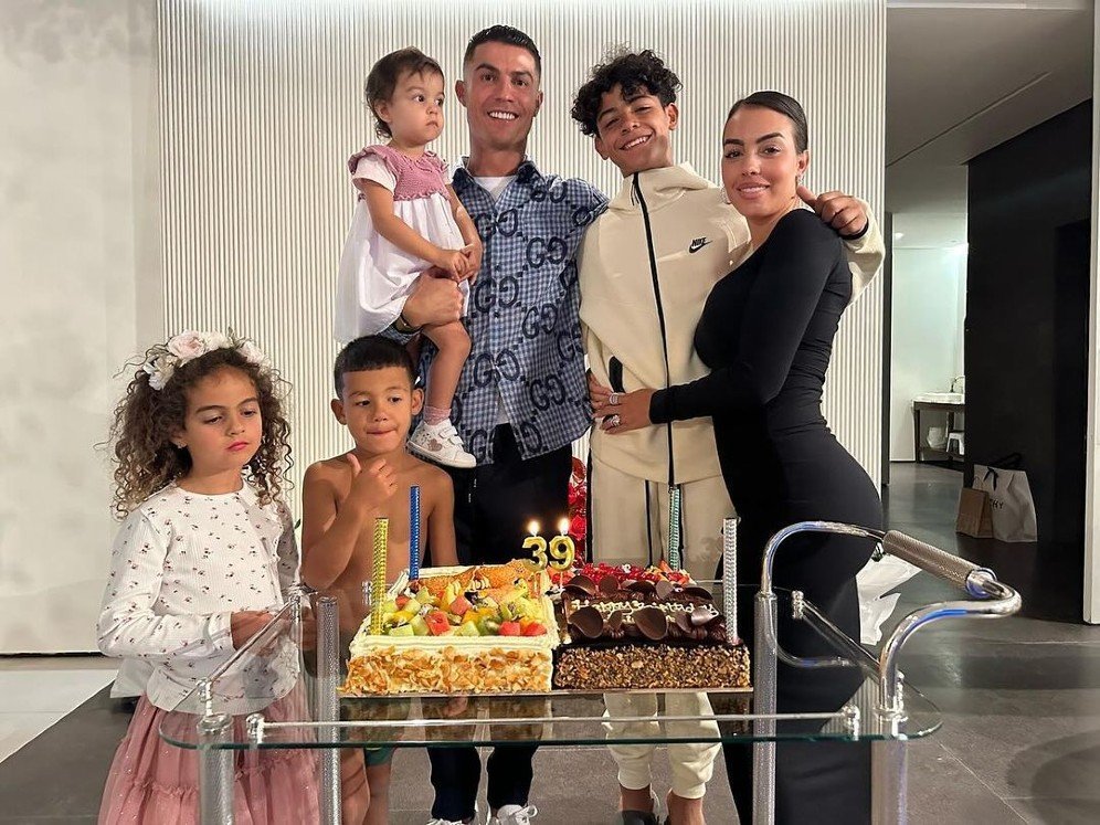 Foto asli Georgina Rodriguez di akun Instagram Cristiano Ronaldo. (c) Instagram @cristiano