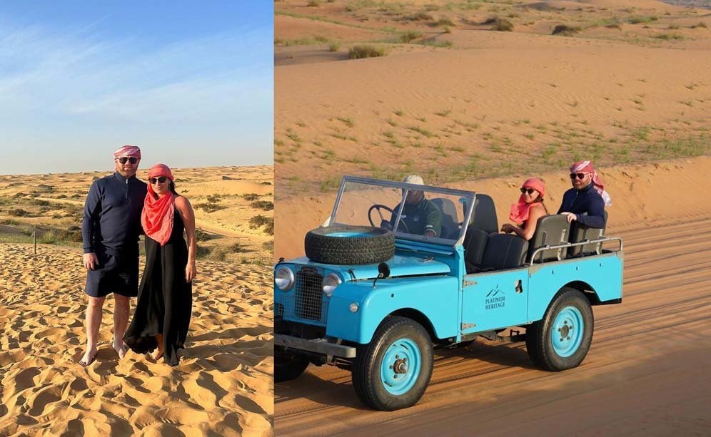 Wayne Rooney dan Coleen Rooney berlibur di Dubai. (c) Instagram/WayneRooney