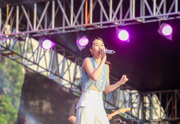 Christie di KapanLagi Buka Bareng BRI Festival 2024 (c) KapanLagi/Muhammad Akrom Sukarya