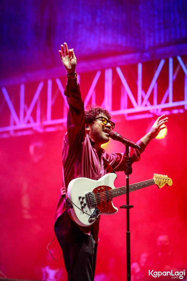 Kunto Aji di KapanLagi Buka Bareng BRI Festival 2024 (c) KapanLagi/Muhammad Akrom Sukarya