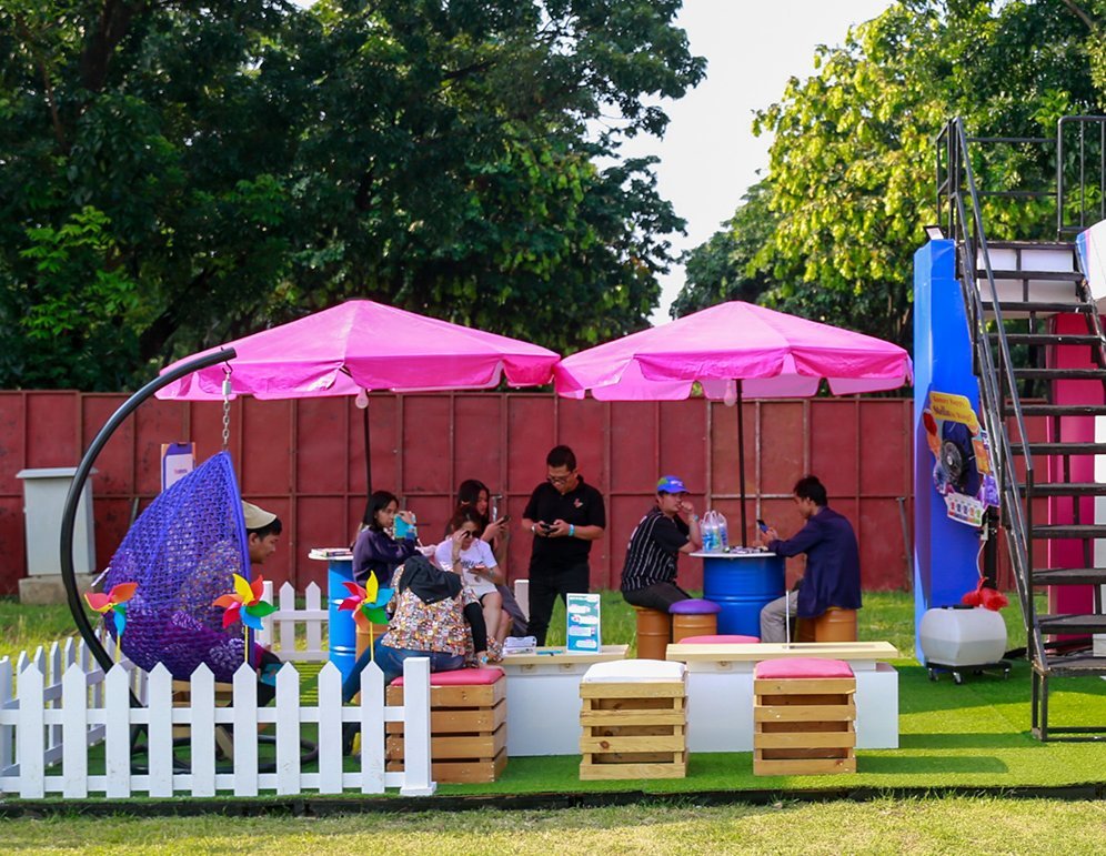 Potret Suasana #ChilldiKLYLounge KLBB Festival 2024 (c) dok.KLY