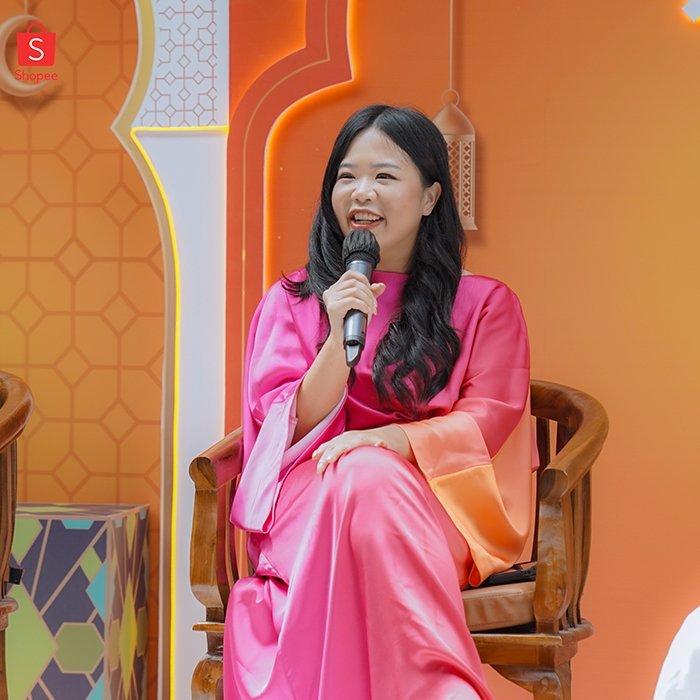 Monica Vionna, Director of Marketing Growth Shopee Indonesia saat Konferensi Pers Shopee Big Sale Ramadan Sale, Rabu (6/3). (c) Shopee Big Ramadan Sale