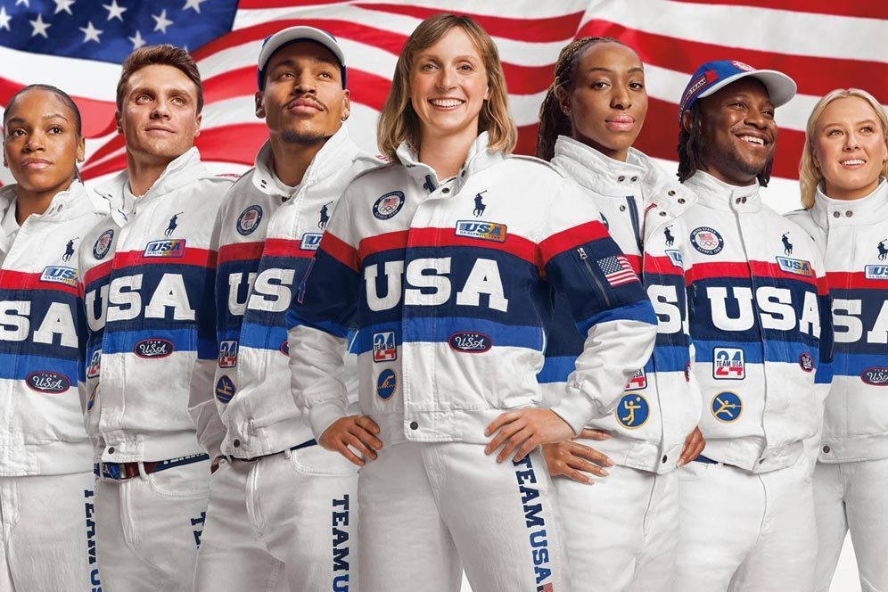 Seragam Kontingen Amerika Serikat di Olimpiade Paris 2024. (c) Ralph Lauren