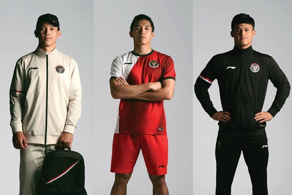 Seragam Kontingen Indonesia di Olimpiade Paris 2024. (c) Instagram/Tim Indonesia Official
