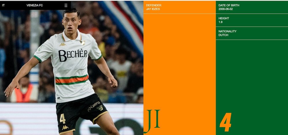 Jay Idzes masuk dalam skuat Venezia untuk musim 2024/2025 (c) Venezia FC