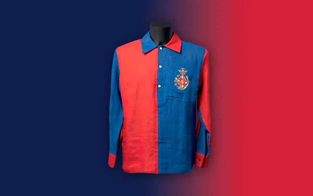 Jersey lama Barcelona, tahun 1899 (c) Barcelona