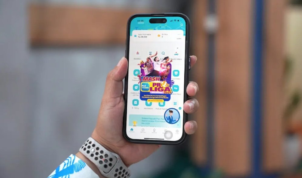Tampilan penjualan tiket PLN Mobile Proliga 2024 melalui aplikasi PLN Mobile. (c) Istimewa
