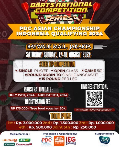 Darts National Competition 2024 (c) Istimewa