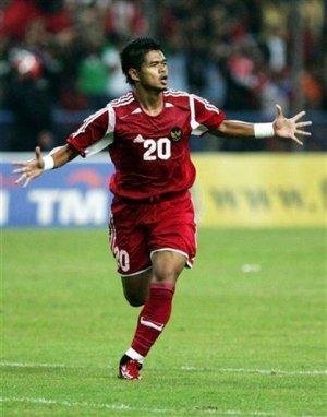 Jersey Timnas Indonesia di Piala Asia 2004. (c) PSSI