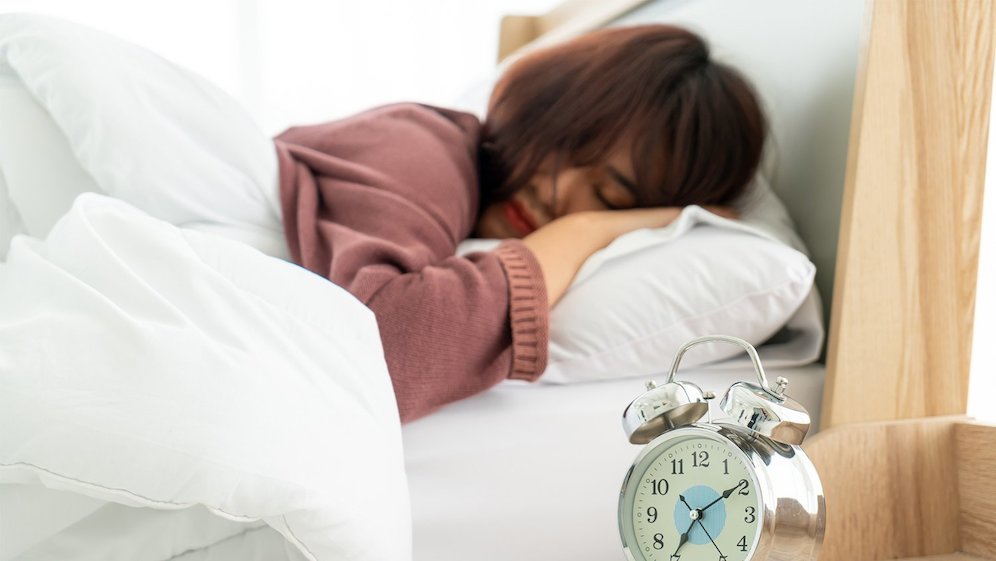 Seorang wanita sedang tidur. (c) topntp/depositphotos.com