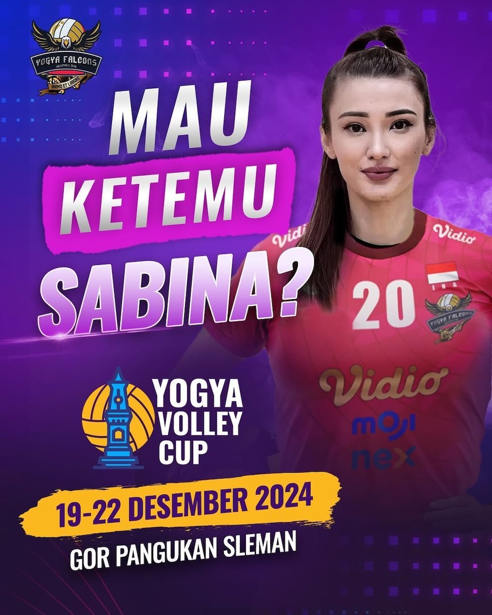 Yogya Volley Cup 2024 akan hadir di Moji. (c) dok.moji