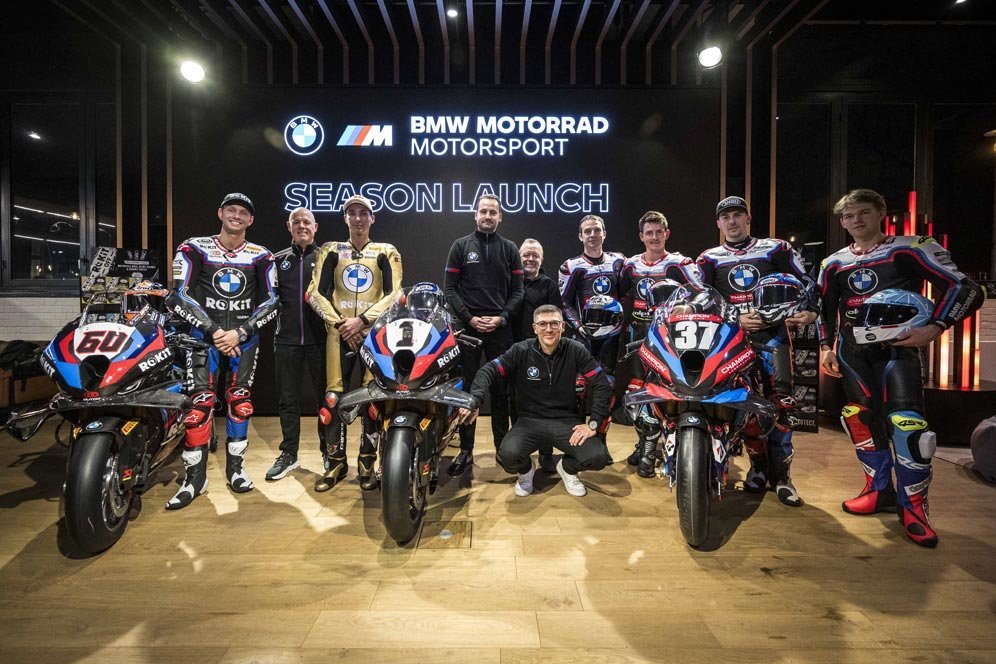 Peluncuran skuad BMW Motorrad untuk WorldSBK dan EWC 2025. (c) BMW Motorrad