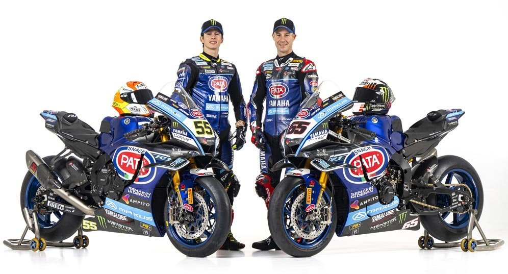 Pembalap Pata Maxus Yamaha, Andrea Locatelli dan Jonathan Rea (c) Yamaha Motor Europe
