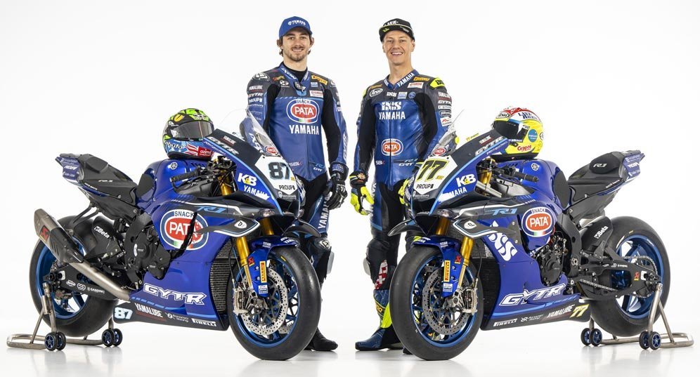 Pembalap GYTR GRT Yamaha, Remy Gardner dan Dominique Aegerter (c) Yamaha Motor Europe