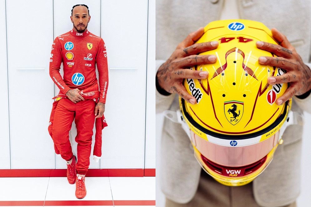Pembalap Scuderia Ferrari HP, Lewis Hamilton (c) Instagram/LewisHamilton