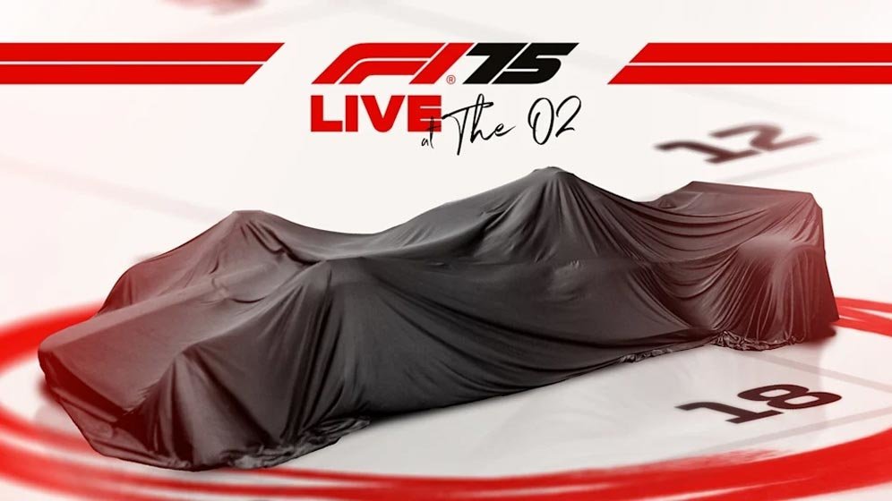 Formula 1 menggelar acara F1 75 LIVE untuk memperingati peringatan 75 tahun kejuaraan mereka. (c) Formula 1