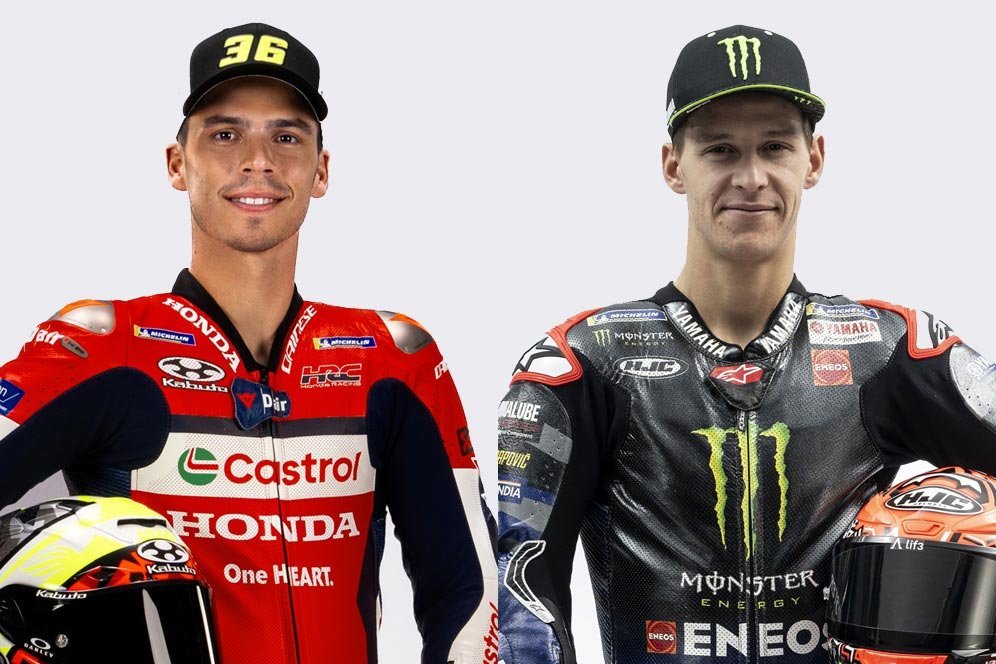 Joan Mir dan Fabio Quartararo (c) Honda Racing Corporation, Yamaha MotoGP