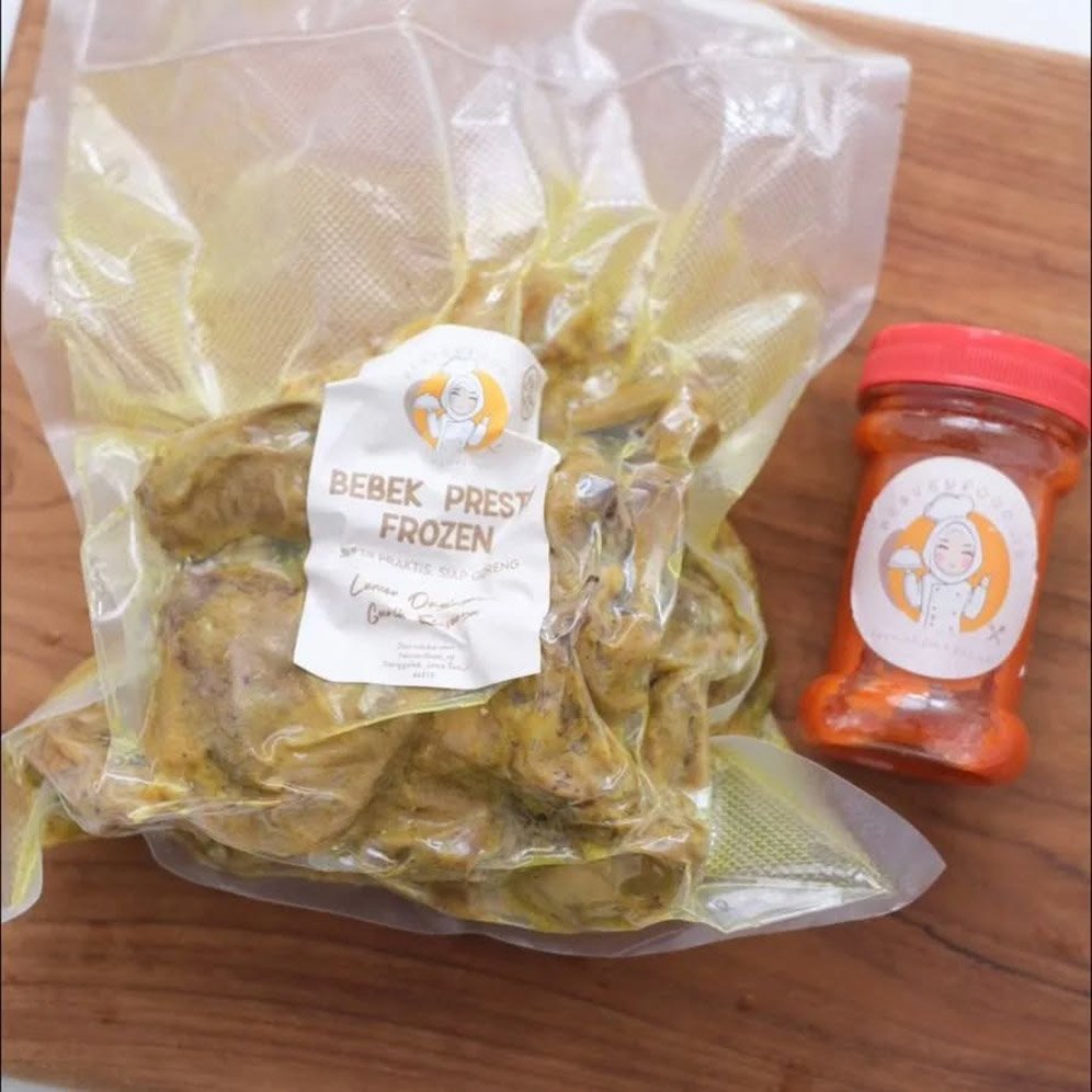 Bebek presto frozen, produk andalan Heaven Food ID. (c) dok.HeavenFood ID