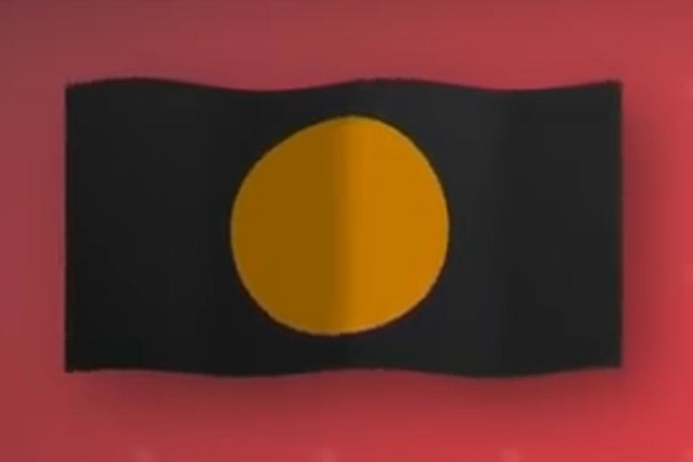 Bendera hitam dan lingkaran oranye di MotoGP. (c) Dorna Sports/YouTube/MotoGP
