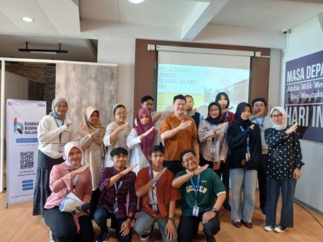Rumah BUMN Kota Malang by BRI menyelenggarakan pelatihan UMKM yang berkelanjutan pada hari Rabu 30 April 2025 (c) Asad Arifin