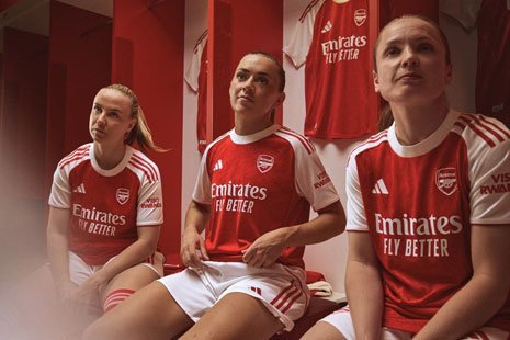 Jersey Arsenal musim 2025/2026 (c) Ofisial Arsenal (www.arsenal.com)
