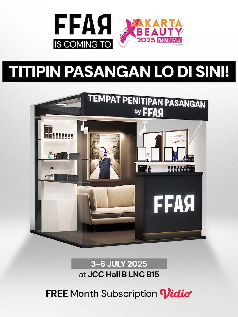 FFAR di Jakarta X Beauty 2025. (c) FFAR Official Store