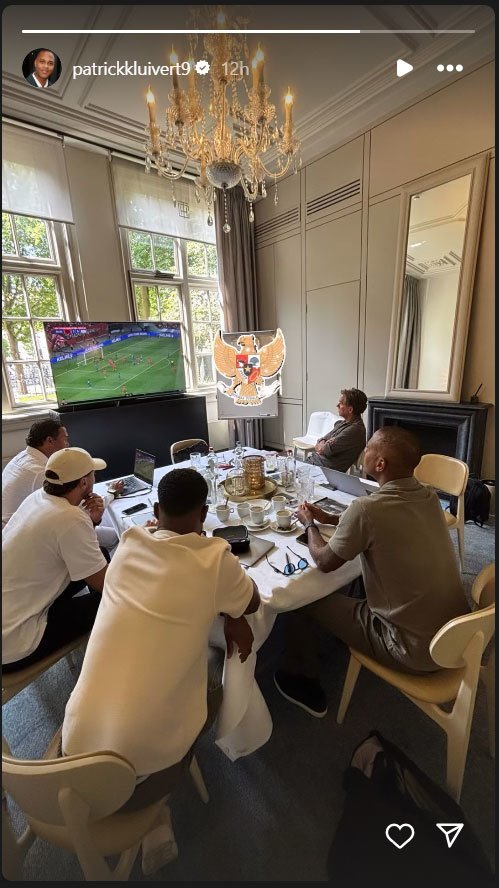 Patrick Kluivert dan asisten pelatih Timnas Indonesia. (c) dok.instagram/patrickkluivert9
