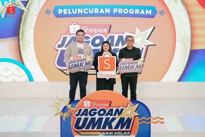 Peluncuran program Shopee Jagoan UMKM Naik Kelas. (c) Istimewa
