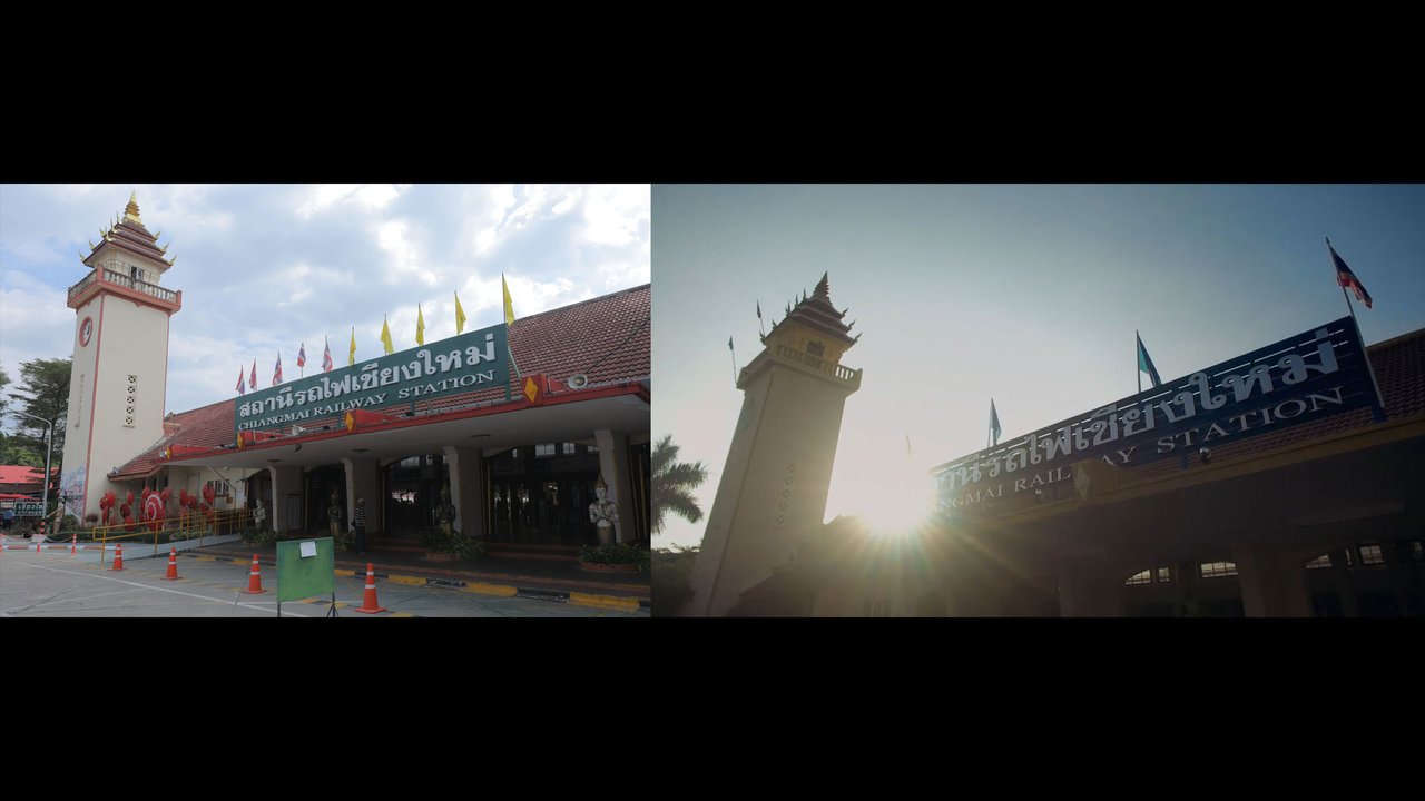 Chiang Mai Station di film SuckSeed dan kondisinya sekarang (c) Bagaskara Lazuardi