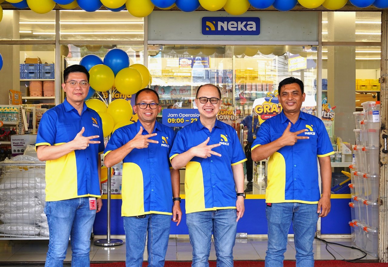 Ki - Ka, jajaran manajemen NEKA, Yoelius Saputra, Rinekso Widyanto, Gregory S. Widjaja, dan Amir Situmorang (c) Istimewa