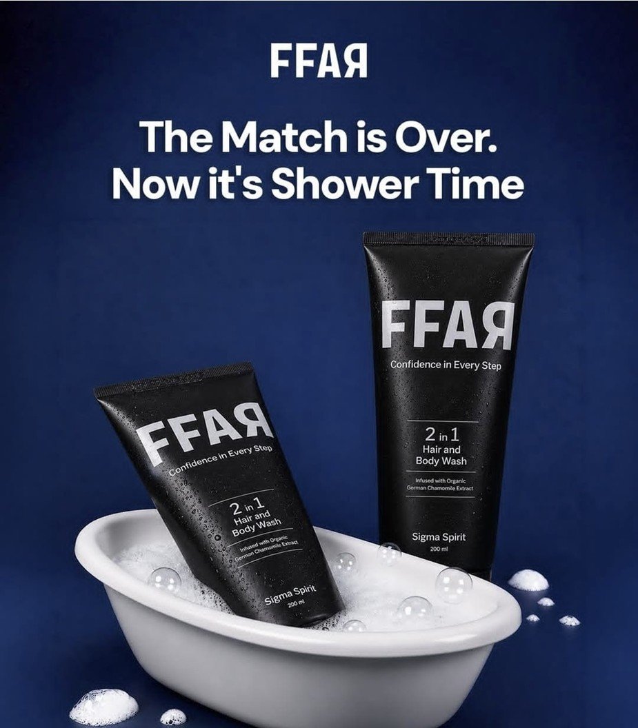 FFAR Sigma Spirit 2in1 Hair & Body Wash. (c) FFAR